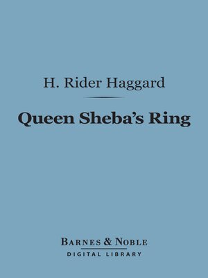 cover image of Queen Sheba's Ring (Barnes & Noble Digital Library)